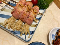 金针菇培根串-上户日本料理(北仑富邦店)
