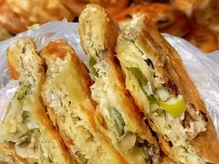 羊肉大葱馅饼-贾五油糊馅
