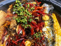 -探鱼·鲜青椒爽麻烤鱼(西南商都店)