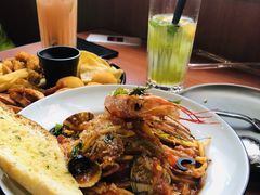 海鲜番茄意面-魏斯理汉堡(西安沣东吾悦店)