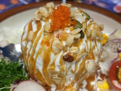 炸温泉蛋土豆泥沙律-仙隐小鹿中華の日料(正弘城店)