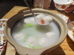 芥兰鱼丸煲-江南外婆桥·寻味嘉兴(月河店)