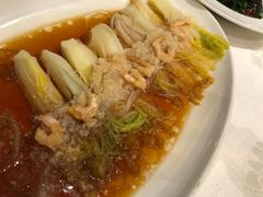 蒜蓉开洋蒸娃娃菜-老上海弄堂菜馆(恒基名人购物中心店)