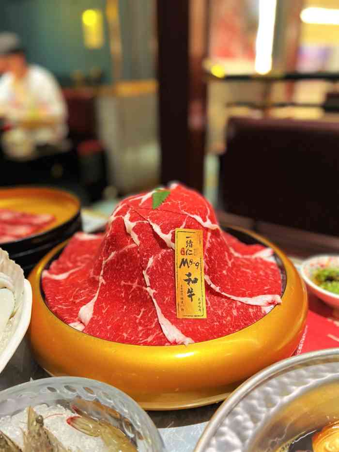 一绪に寿喜烧(世纪汇店)-"点评爸爸送的免费试,预约时觉得有点困难,.