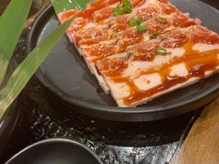 调味猪五花-九田家黑牛烤肉料理(中北镇店)