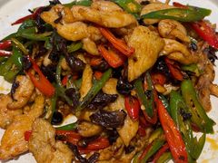 油鸡枞炒鸡脯-敏珠拉姆藏餐·南京厨房(富春江东街店)