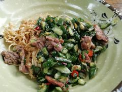 黄瓜皮炒牛肉-刘氏三和面馆