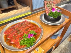 -明洞阿姨·韩式酱蟹烤肉·创意料理(三元桥店)