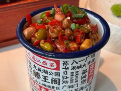 非遗莲花血鸭拌粉-千百味红餐厅·非遗江西菜(绿地双子塔总店)