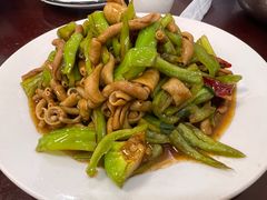 青椒炒鸭肠-余杨鸭鸭餐厅