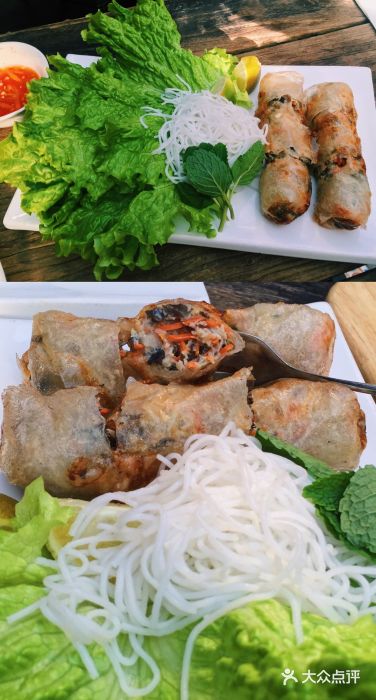 肆角餐吧4Corners(烟袋斜街店)炸香椰春卷图片