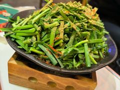 韭菜-宝记烧烤·碳锅羊肉·羊蝎子火锅·夜食社(文体路创始店)