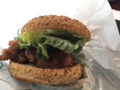 中式炸鸡汉堡-幸运小丑汉堡(Bay Area本店)