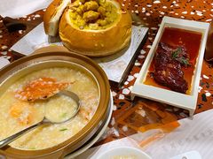 潮汕虾蟹砂锅粥-小鹅皇港式餐厅(新抚万达店)