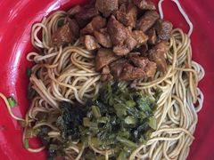 辣肉咸菜拌面-小无锡面馆