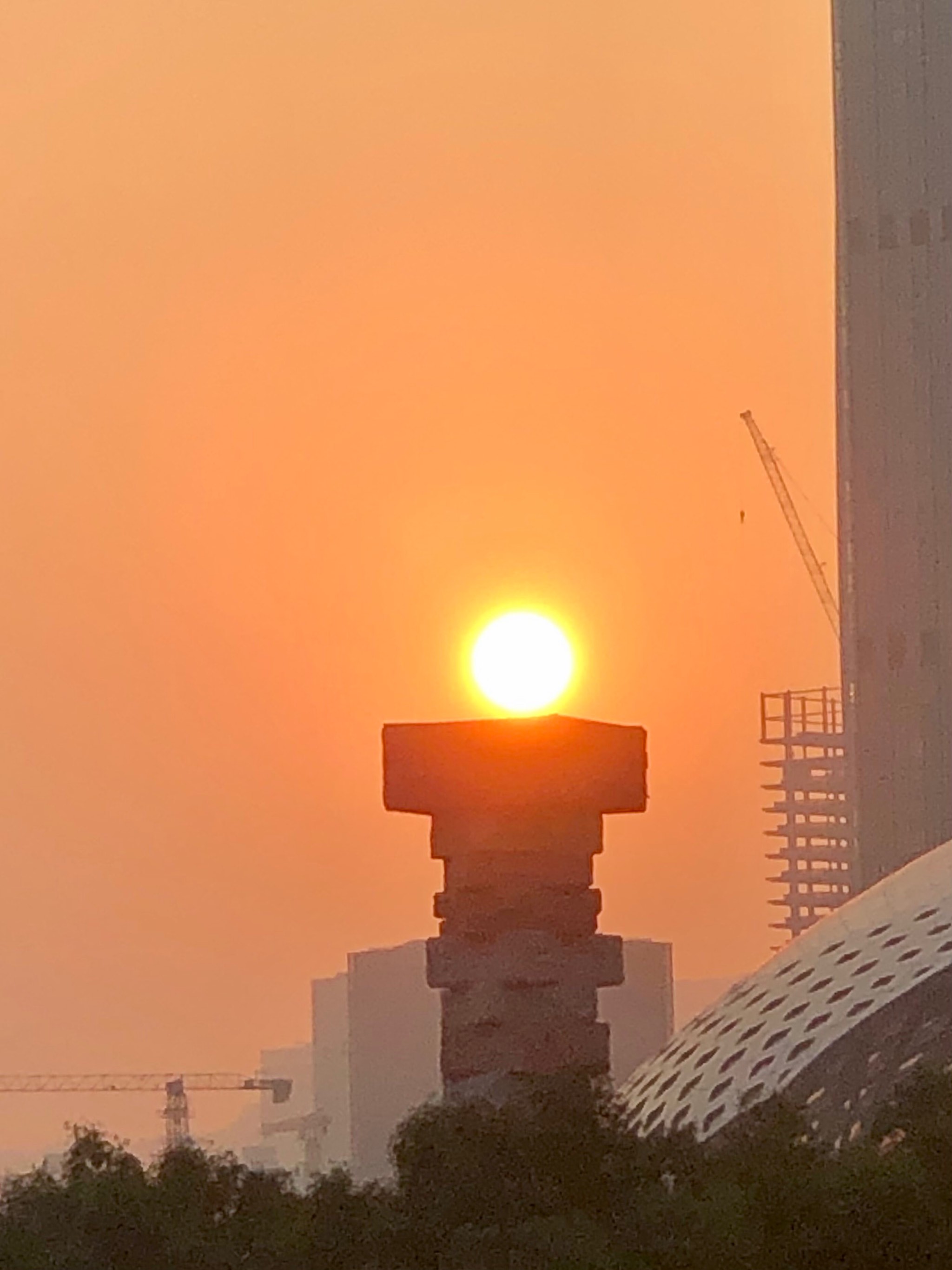 深圳湾公园夕阳无限好