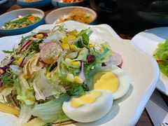 -明洞阿姨·韩式酱蟹烤肉·创意料理(三元桥店)