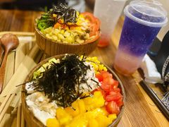 蟹肉捞波奇饭-Poke lemon海鲜波奇饭·柠檬茶(金碧开放小区店)