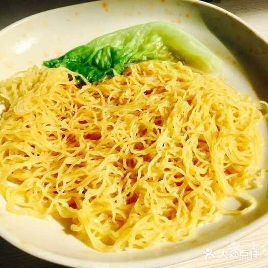 容意发牛杂店猪油捞面图片