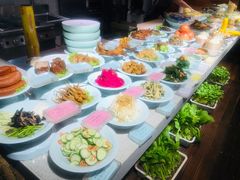 自助取餐区-浩运海鲜·16年专注青岛菜(石老人店)