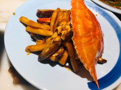 梭子蟹炒年糕-谭家弄堂(亚欧商厦店)