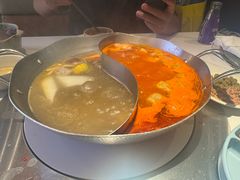 原味牛骨汤-左庭右院鲜牛肉火锅(环球港店)