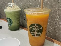 芒果西番莲果茶星冰乐-星巴克(杭州嘉里中心4F店)