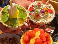 -明洞阿姨·韩式酱蟹烤肉·创意料理(三元桥店)