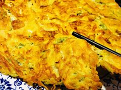 槐花炒鸡蛋-赵记煎饼卷大葱(泰山大街店)