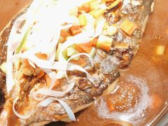-探鱼·鲜青椒爽麻烤鱼(苏宁广场店)