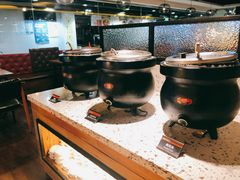 自助取餐区-比格比萨自助(西单明珠餐厅)