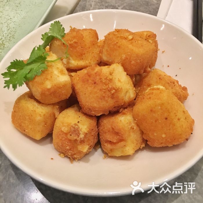 一口炸豆腐