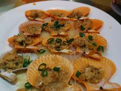 蒜蓉蒸扇贝一打48元-麦船长