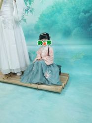 -后宫·古装汉服京剧儿童亲子全家福摄影