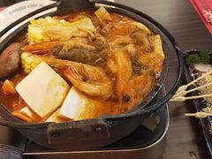豪华海鲜肥牛泡菜锅-仙隐小鹿中華の日料(荣民龙首广场店)