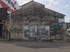 -槟城街头艺术街区