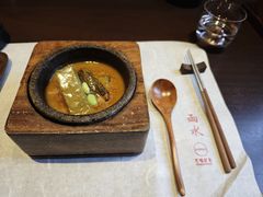 羊肚菌烧黑豆腐-无味舒食(思南公馆店)