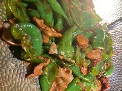 鲍鱼辣椒炒肉-农耕记·湖南土菜(南山欢乐海岸店)