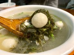 龙须草鱼丸汤-南蚝小贝海鲜特色餐厅(南澳岛店)
