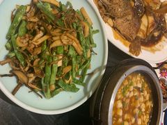 干煸季豆一口菇-柒园·三十年创意杭帮菜(龙湖滨江天街店)