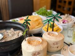 -烹然四季椰子鸡火锅(团结湖总店)