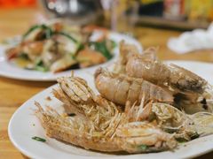 椒盐皮皮虾-岛中岛·海鲜大排档·万宁老字号(东澳店)