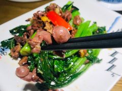 菜心炒鸽杂-大鸽饭(岗顶店)