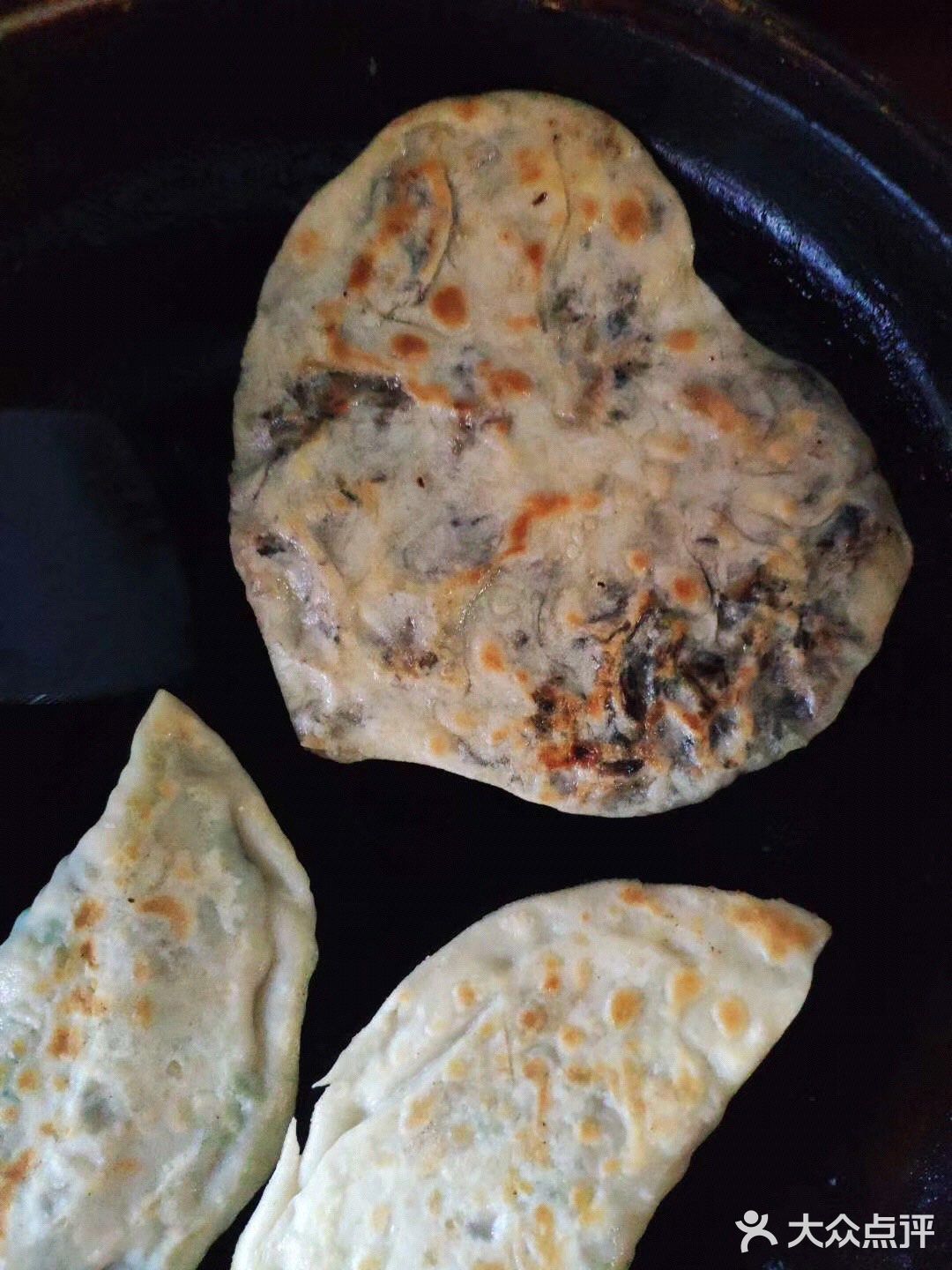 🧡心的干菜饼