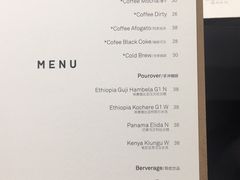菜单-NokNok Coffee(宽窄巷子店)