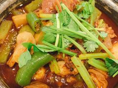 干锅肥肠面-霸道川面馆(张江店)