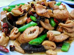 炒肥肠-方集蒲家卤肉锅巴