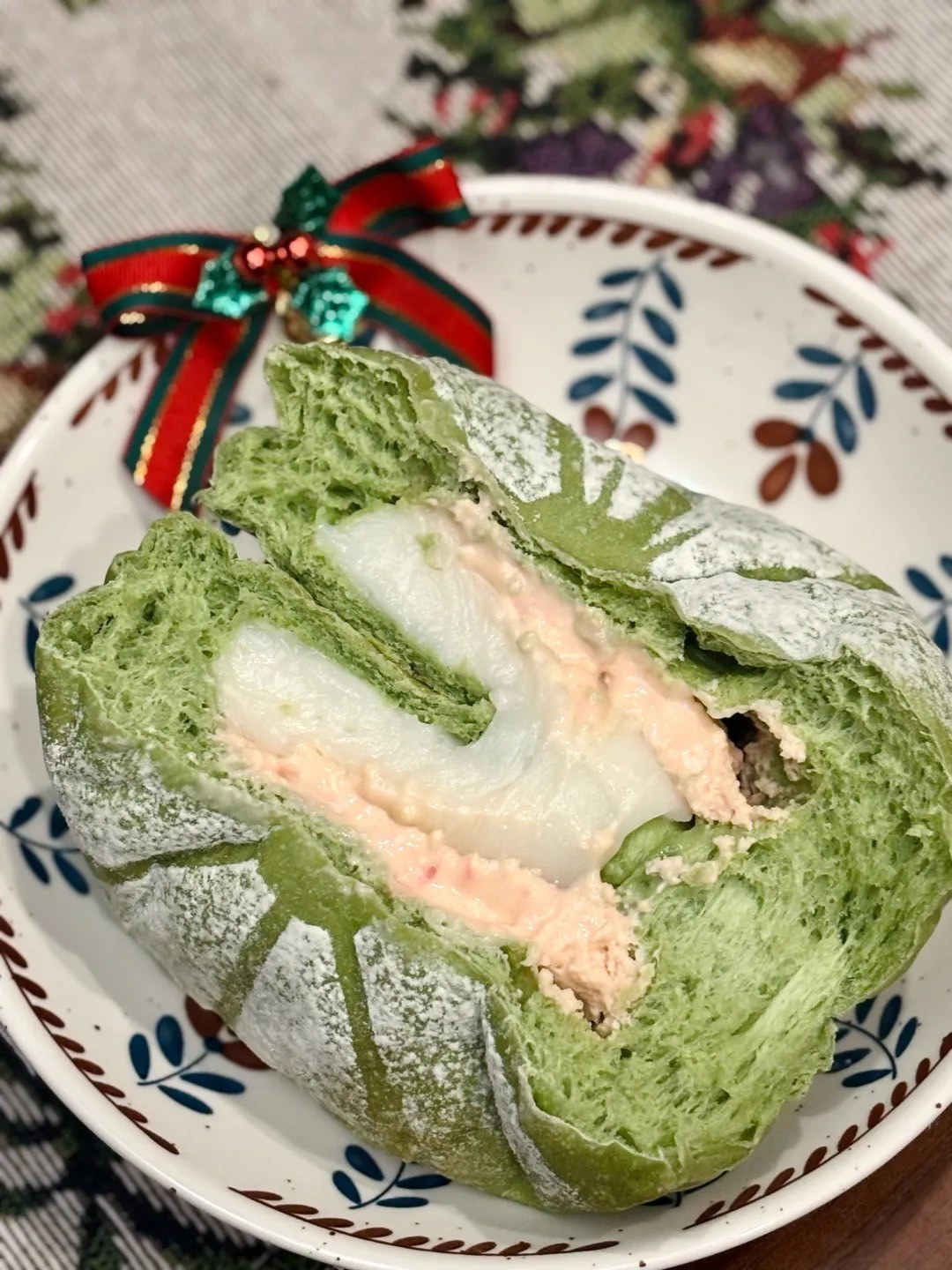 个位数的圣诞款面包🎅🏻🎄