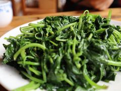 炒野菜-夏雨路轩特色餐厅·十年经营