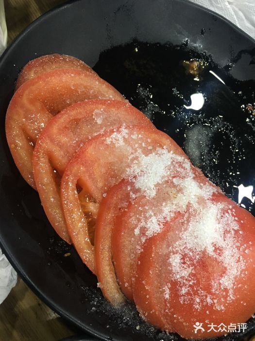 老虎滩大连海鲜烧烤(建邺云锦路总店)凉拌西红柿图片